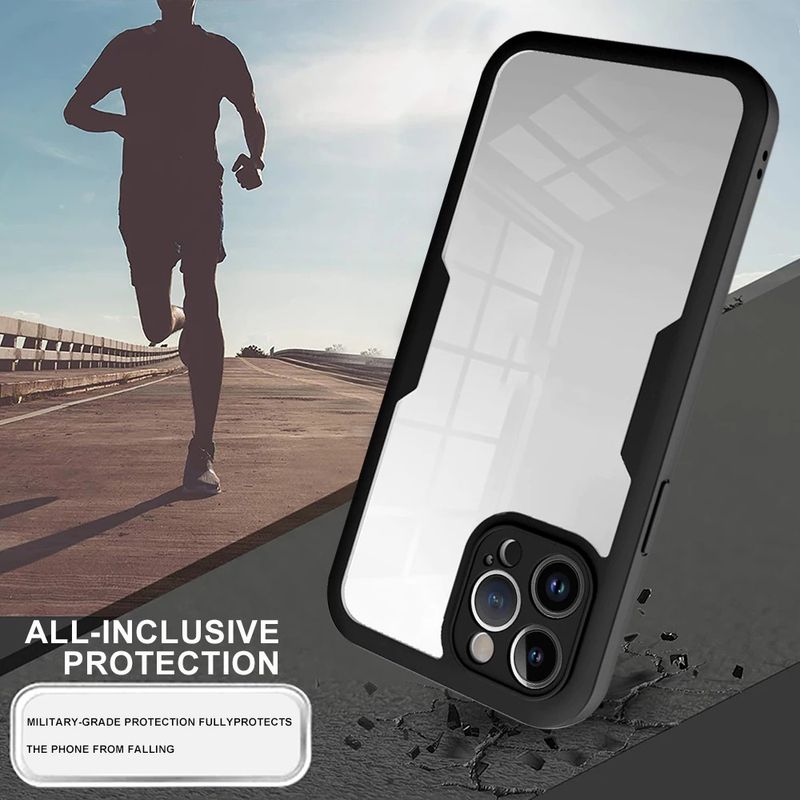 GENERICO - Estuche Protector Case Funda Full 360 Para Iphone 14 Pro Max Lila