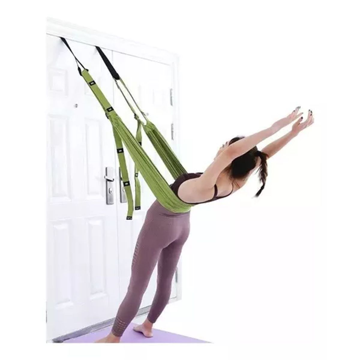 GENERICO - Banda Yoga Puerta Estiramiento Cintura Espalda Fitness Hogar