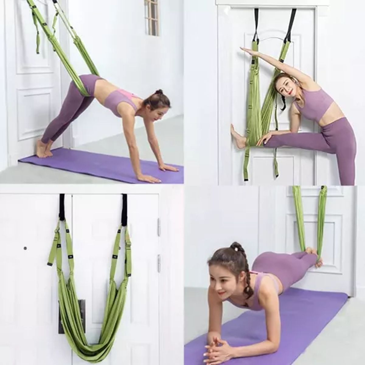 GENERICO - Banda Yoga Puerta Estiramiento Cintura Espalda Fitness Hogar