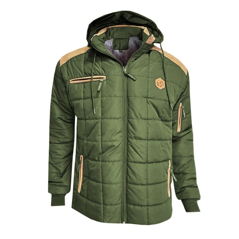 MODA EN CIRCUITO - Chaqueta Impermable con Aplique para Hombre