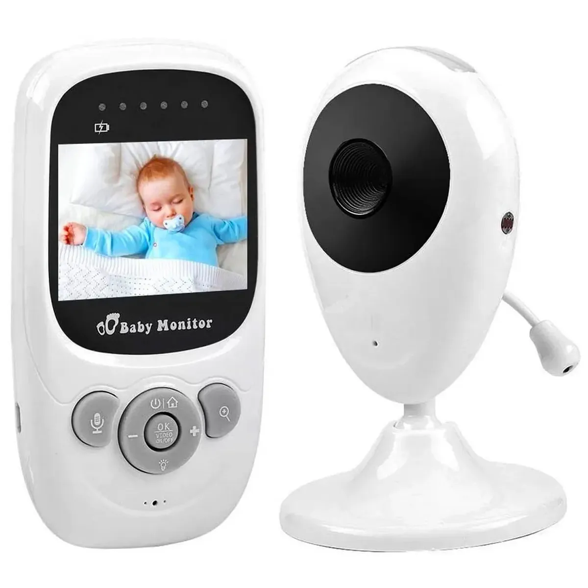 ONE PIXEL - Monitor Camara De Bebe Inalambrica Vision Nocturna Video Cámara Baby Monitor