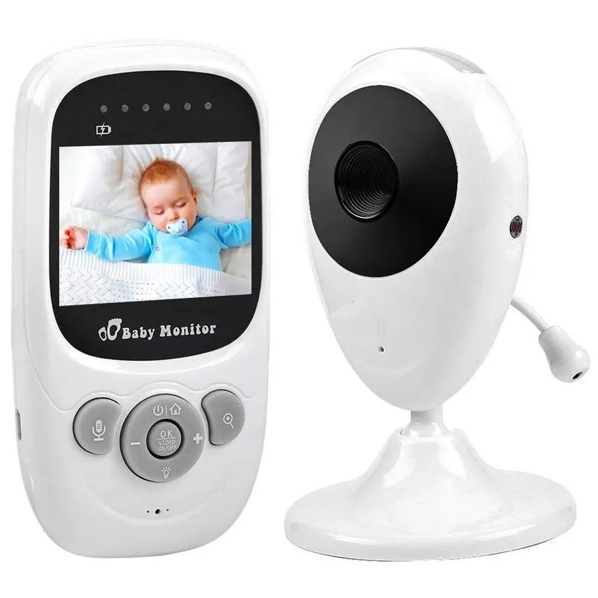 ONE PIXEL - Monitor Camara De Bebe Inalambrica Vision Nocturna Video Cámara Baby Monitor