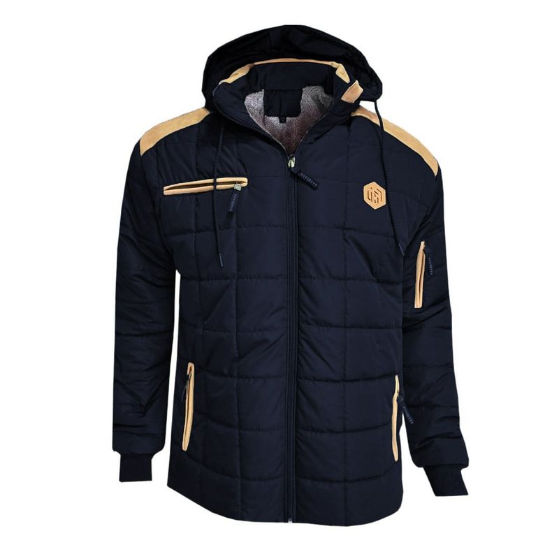 MODA EN CIRCUITO - Chaqueta Impermable con Aplique para Hombre
