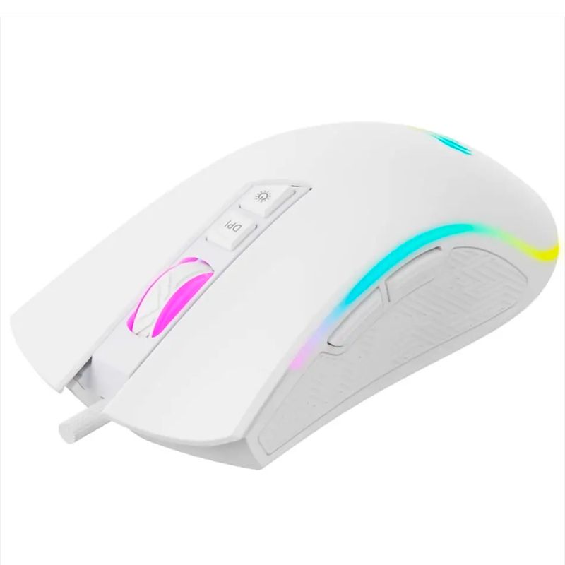 HAVIT - Mouse Gamer HAVIT Gamenote MS1034 Blanco RGB