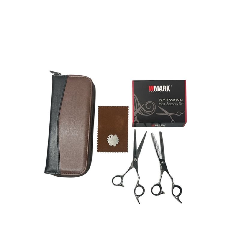GENERICO - Set De Tijeras Para Corte De Cabello Original WMARK NG-001