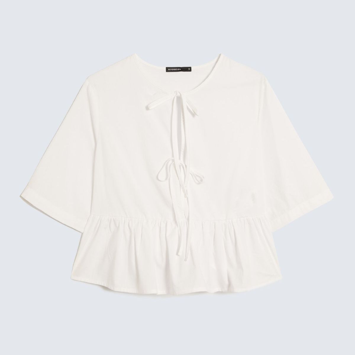 SEVEN SEVEN - Blusa Para Mujer Manga Corta Color Crudo Marca Seven Seven #28124043