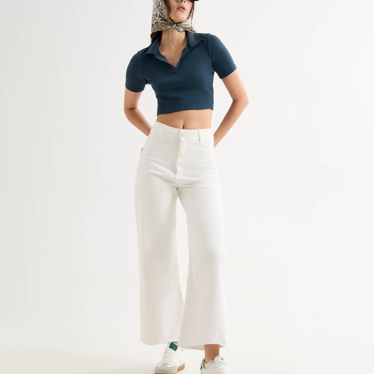 SEVEN SEVEN - Camiseta Para Mujer Manga Corta Moda Color Verde Oscuro Marca Seven Seven #28096195