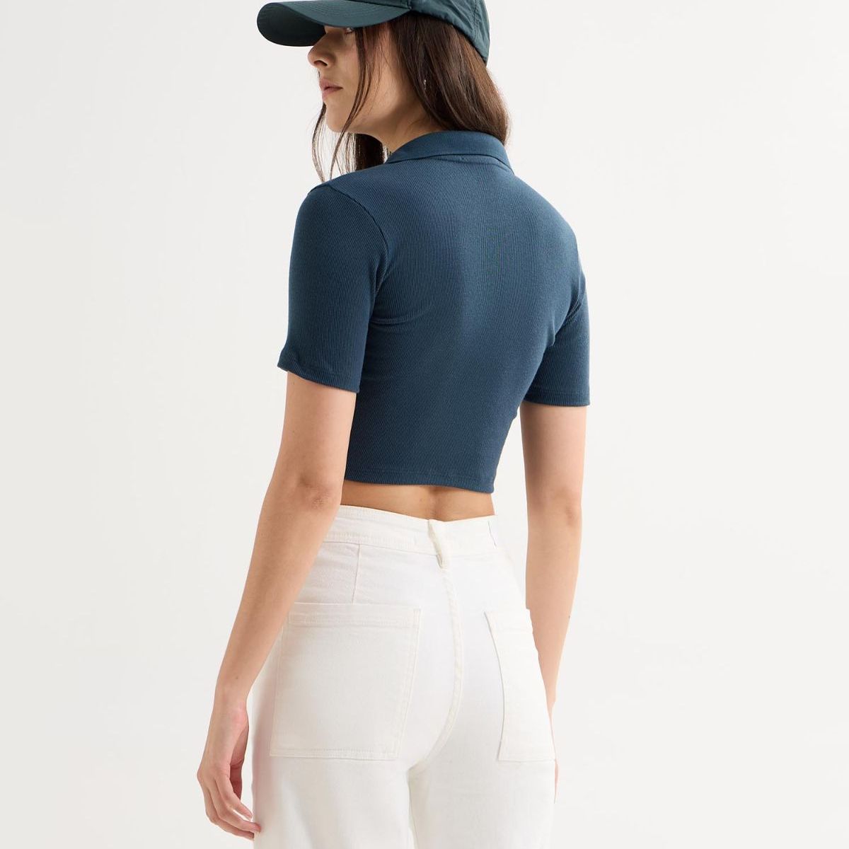 SEVEN SEVEN - Camiseta Para Mujer Manga Corta Moda Color Verde Oscuro Marca Seven Seven #28096195