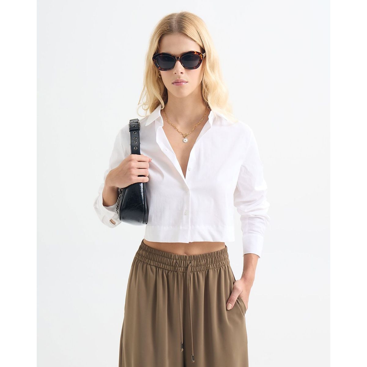 SEVEN SEVEN - Blusa Para Mujer Manga Larga Color Crudo Marca Seven Seven #28124031