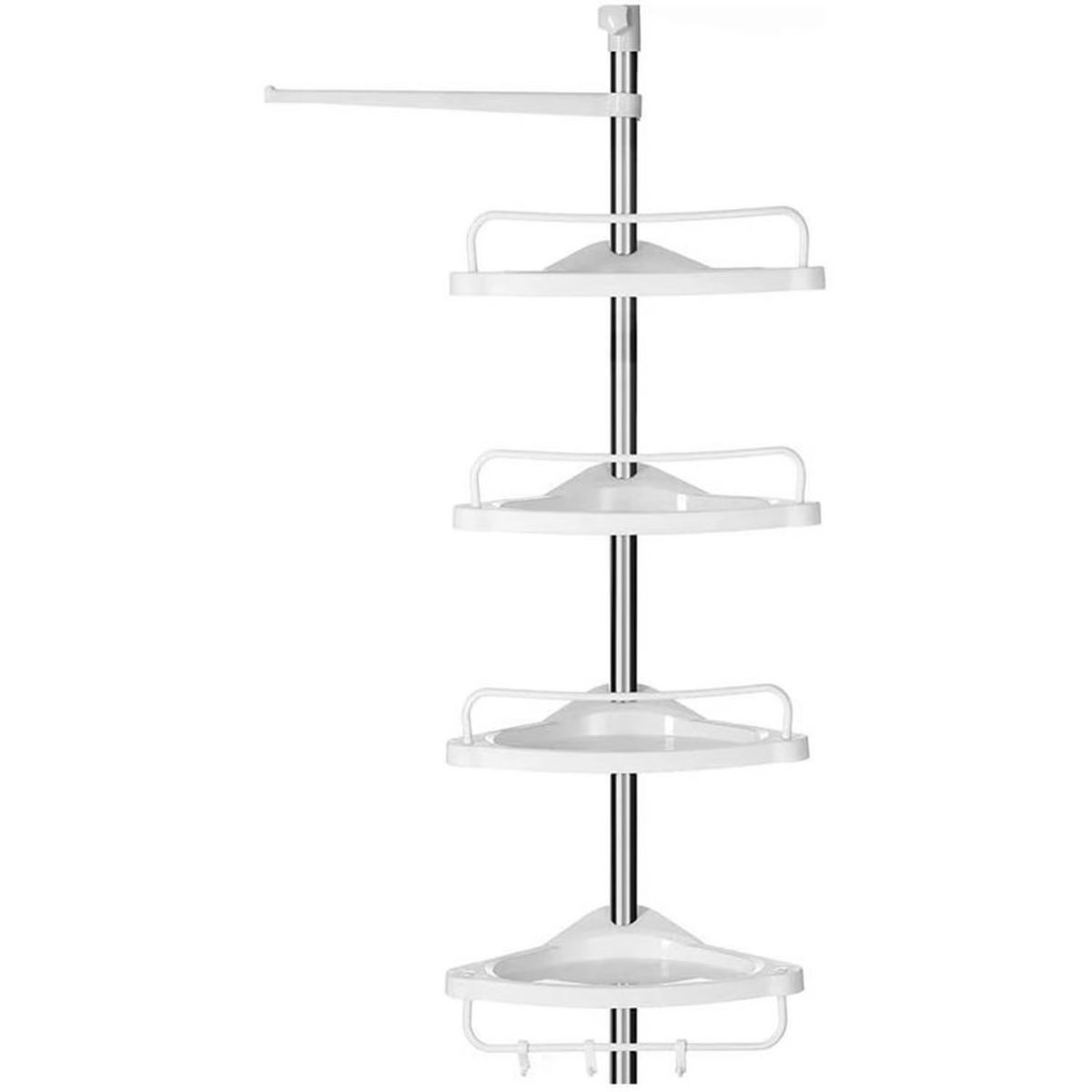 GENERICO - Organizador Estante Esquinero para Baño 4 niveles