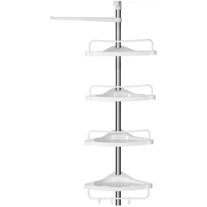 GENERICO - Organizador Estante Esquinero para Baño 4 niveles