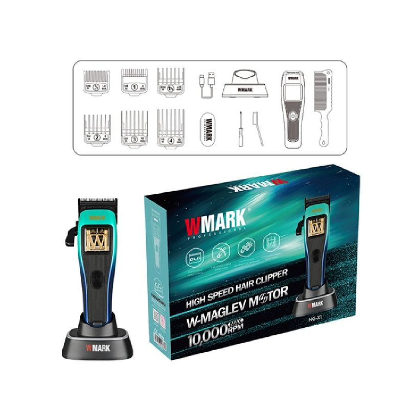 VGR - Maquina Peluquera Profesional Original WMARK NG-X1 10.000 Rpm