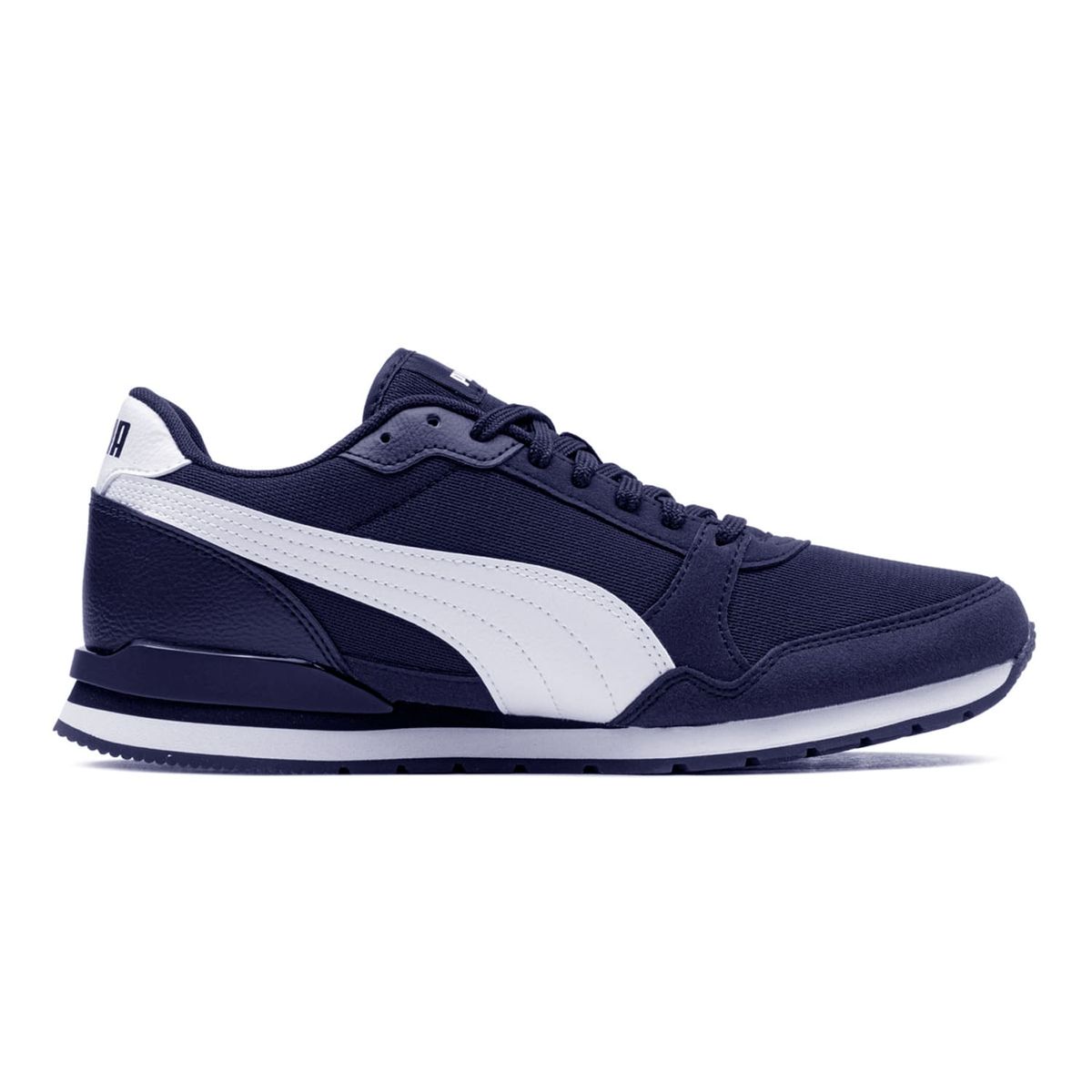PUMA - Tenis Puma Azul Hombre St Runner V6