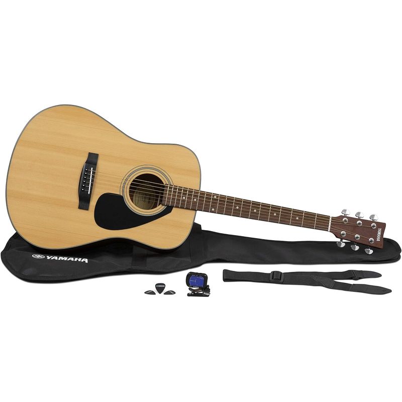 YAMAHA - Guitarra Acústica Yamaha GigMaker con Funda, Afinador y Accesorios