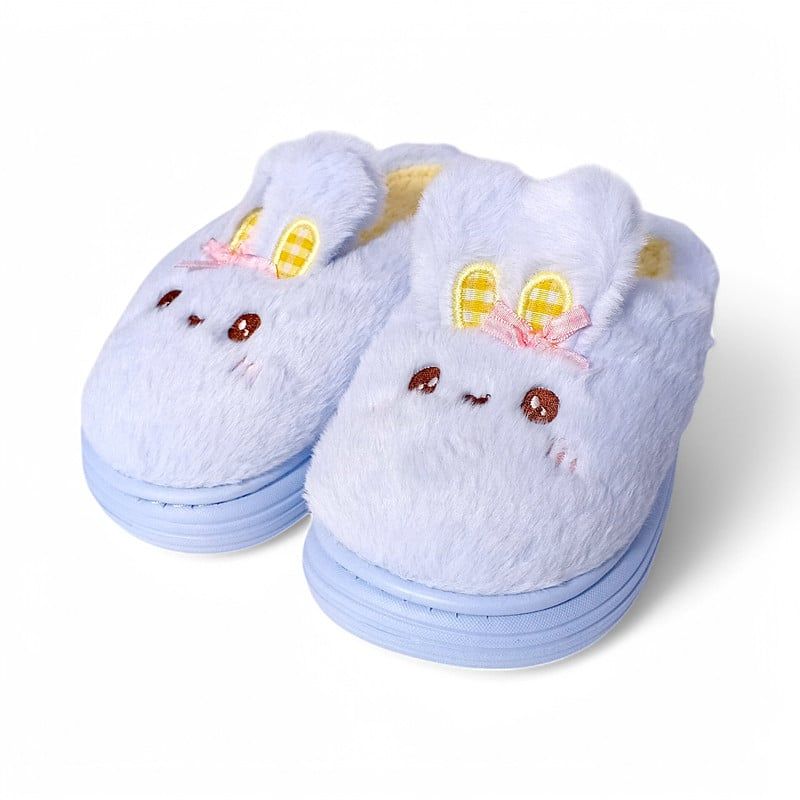 YOYOSO - PANTUFLAS INFANTILES - CONEJO AZUL - TALLA 32-33
