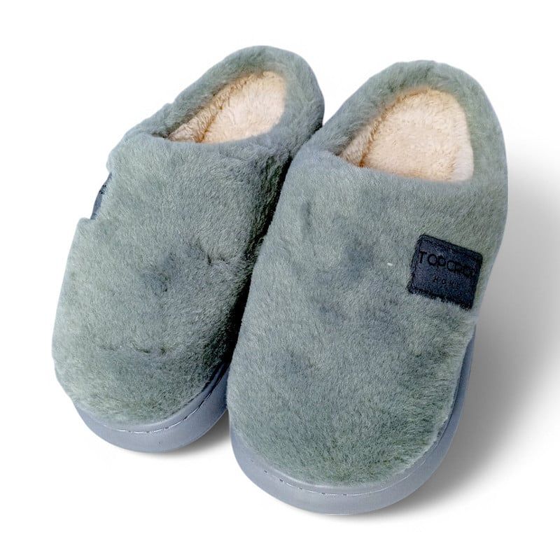 YOYOSO - PANTUFLAS GRISES - TALLA 42-43