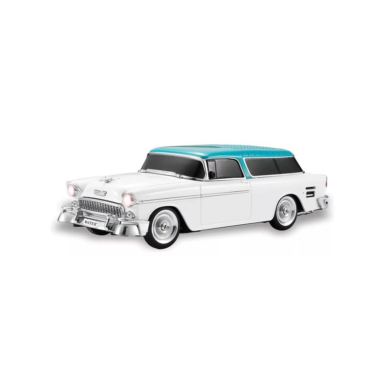 GENERICO - Parlante Inalámbrico Bluetooth Con Forma De Coche WS-1955 Blanco