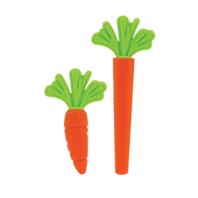 NUBY - Mordedor De Silicona Babycarrot - Nuby - 801