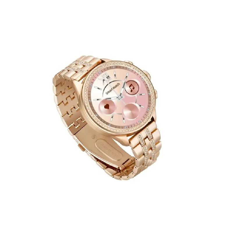 GENERICO - Reloj Inteligente Para Mujer Smartwatch 4 En 1 Carga Inlambrica
