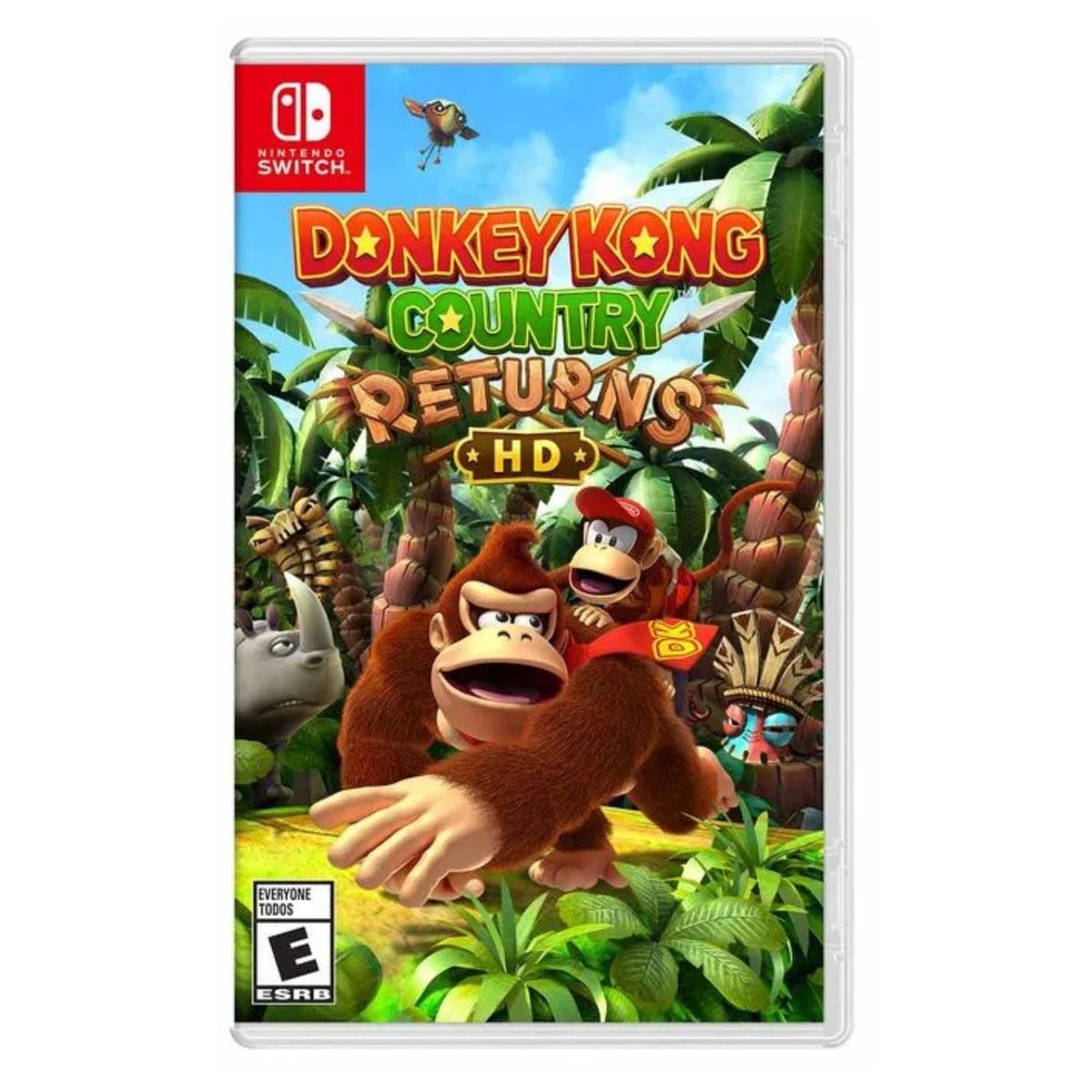 NINTENDO SWITCH - Donkey Kong Country Returns HD Nintendo Switch Físico Nuevo