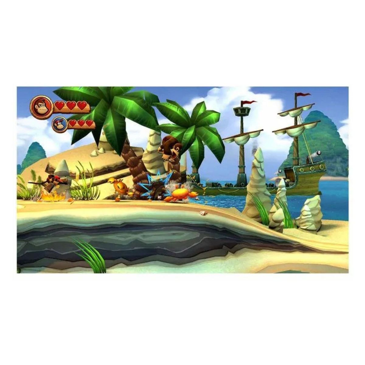 NINTENDO SWITCH - Donkey Kong Country Returns HD Nintendo Switch Físico Nuevo