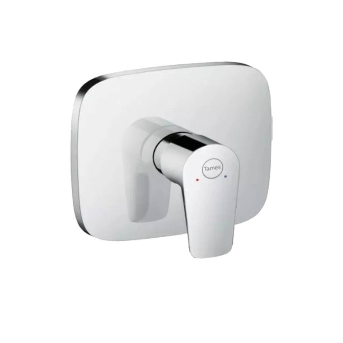 GENERICO - Mezclador monocontrol ducha cuadrado europa rectangular