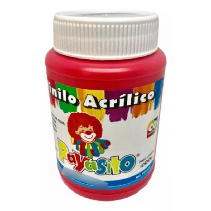 GENERICO - Vinilo Acrílico Payasito 1000 Gr Rojo