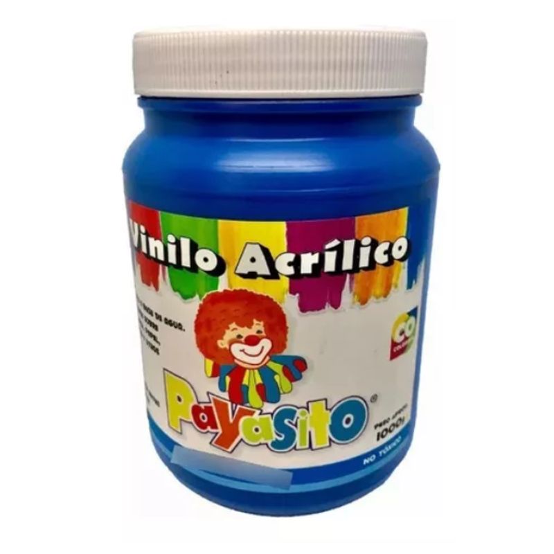GENERICO - Vinilo Acrílico Payasito 1000 Gr Azul