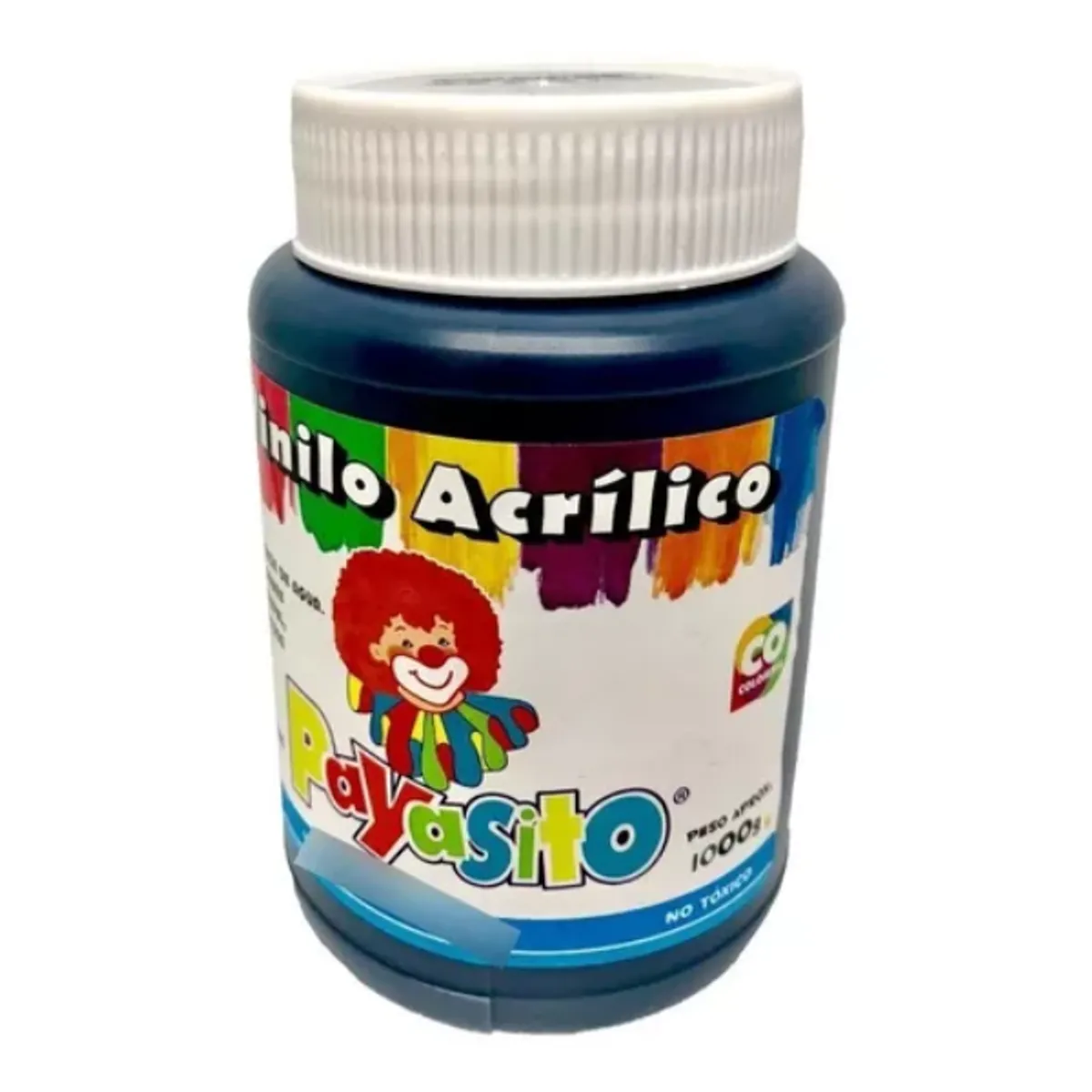 GENERICO - Vinilo Acrílico Payasito 1000 Gr Negro