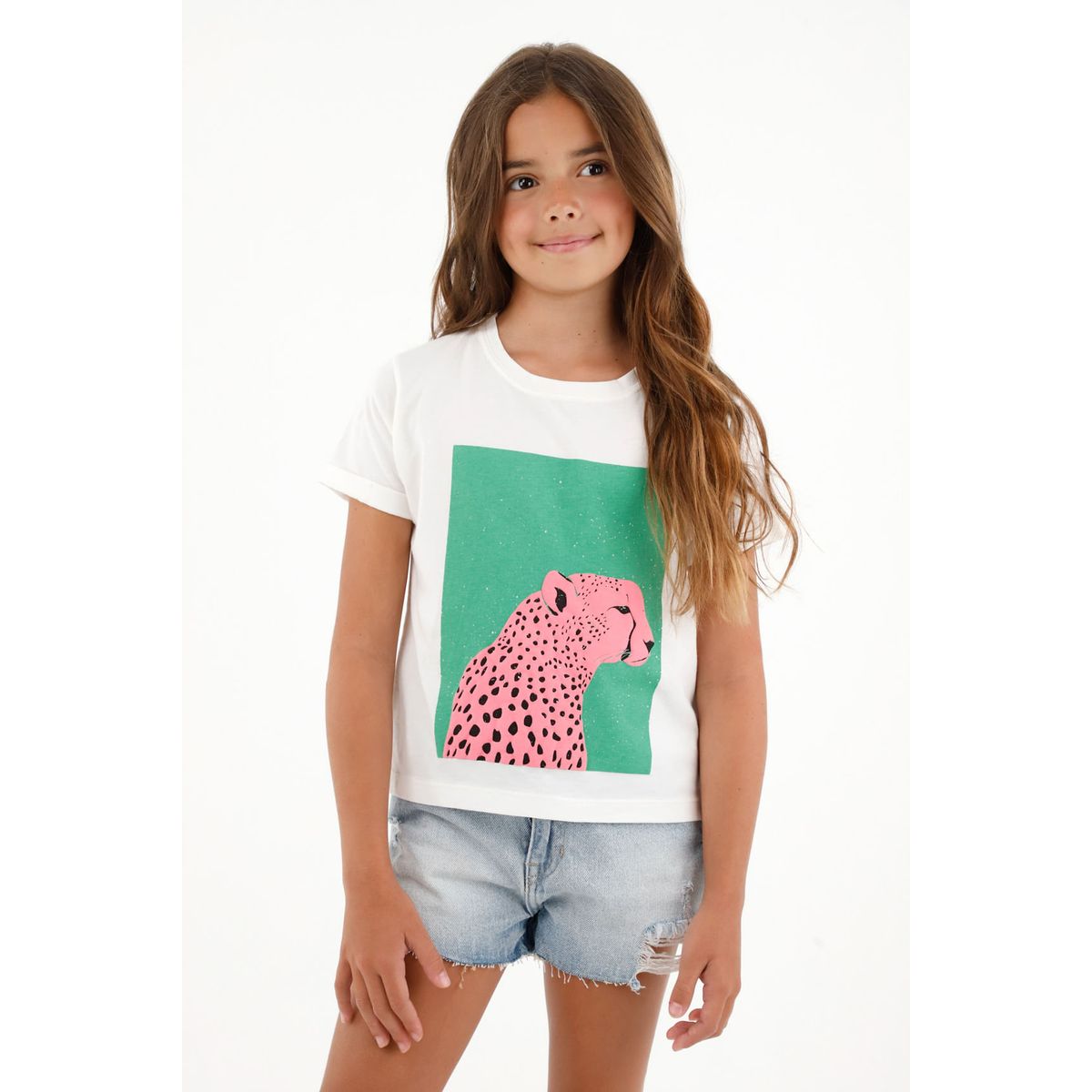 TENNIS - Camiseta con estampado frontal para niña