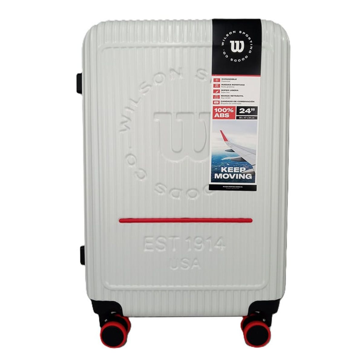 WILSON - Maleta De Viaje Rígida Santander 24 Pulgadas Wilson