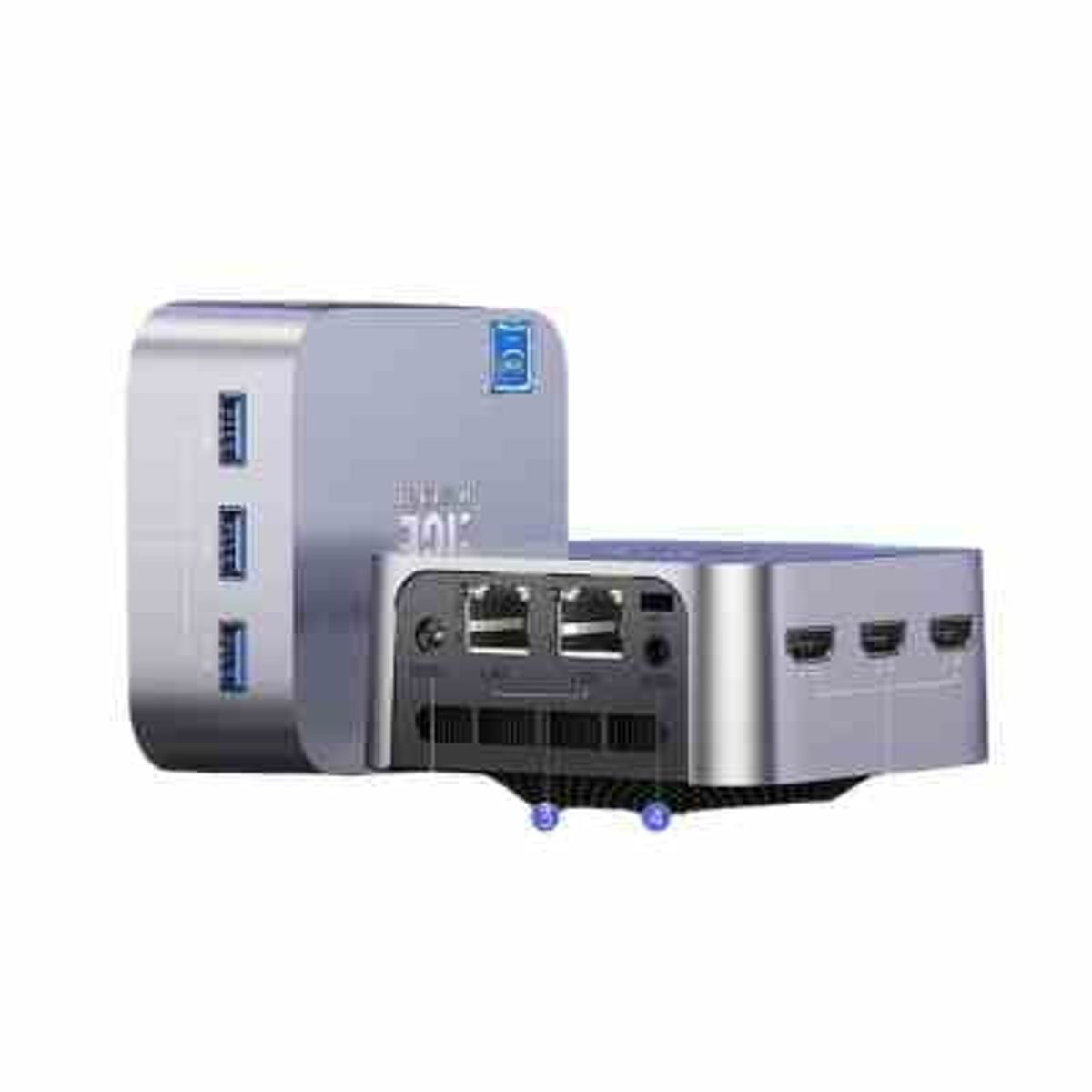 GENERICO - Mini Pc Gamer 12gb Ram 256gb Ssd 12th Gen N100 4k 3 Hdmi