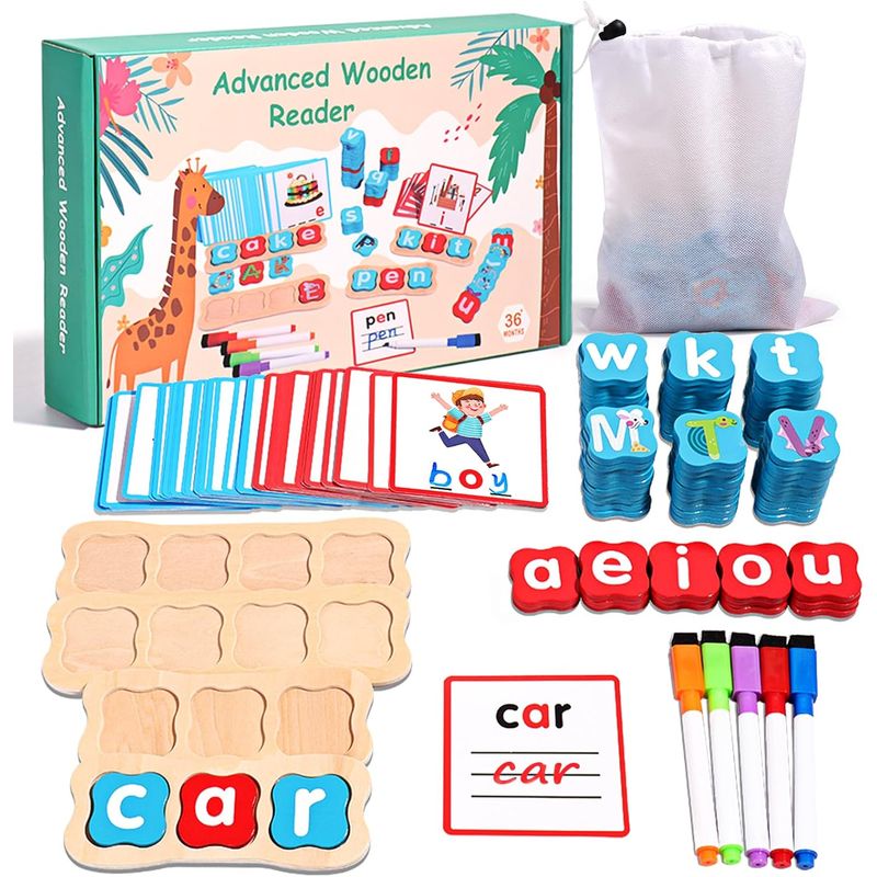 GENERICO - JUEGO LECTURA DIDACTICO INGLES APRENDIZAJE 143 PCS