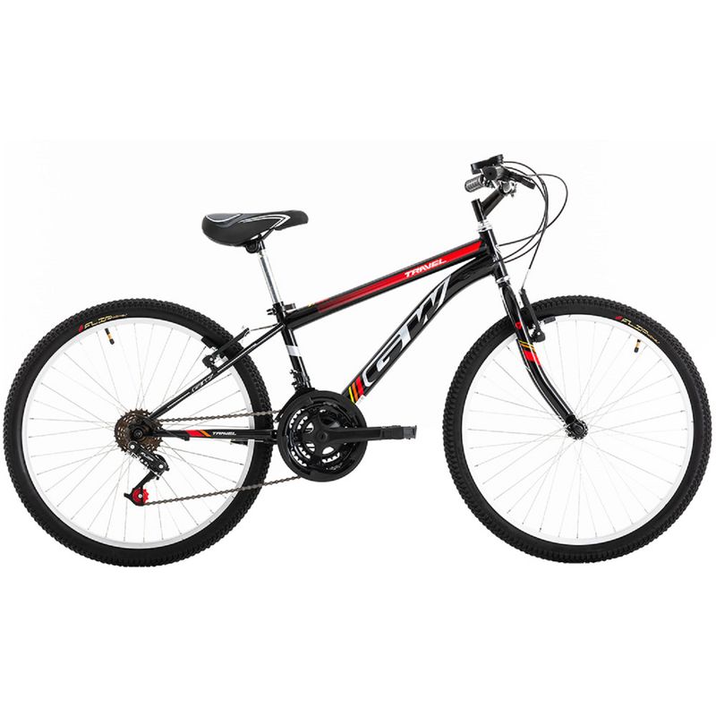 GW - Bicicleta GW Travel rin 20 18 Vel Negro