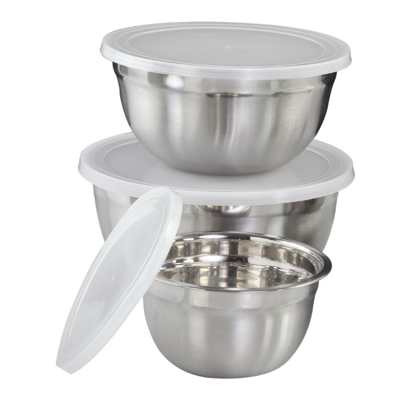 NOVUM - SET DE BOWLS CON TAPA X 3 NOVUM