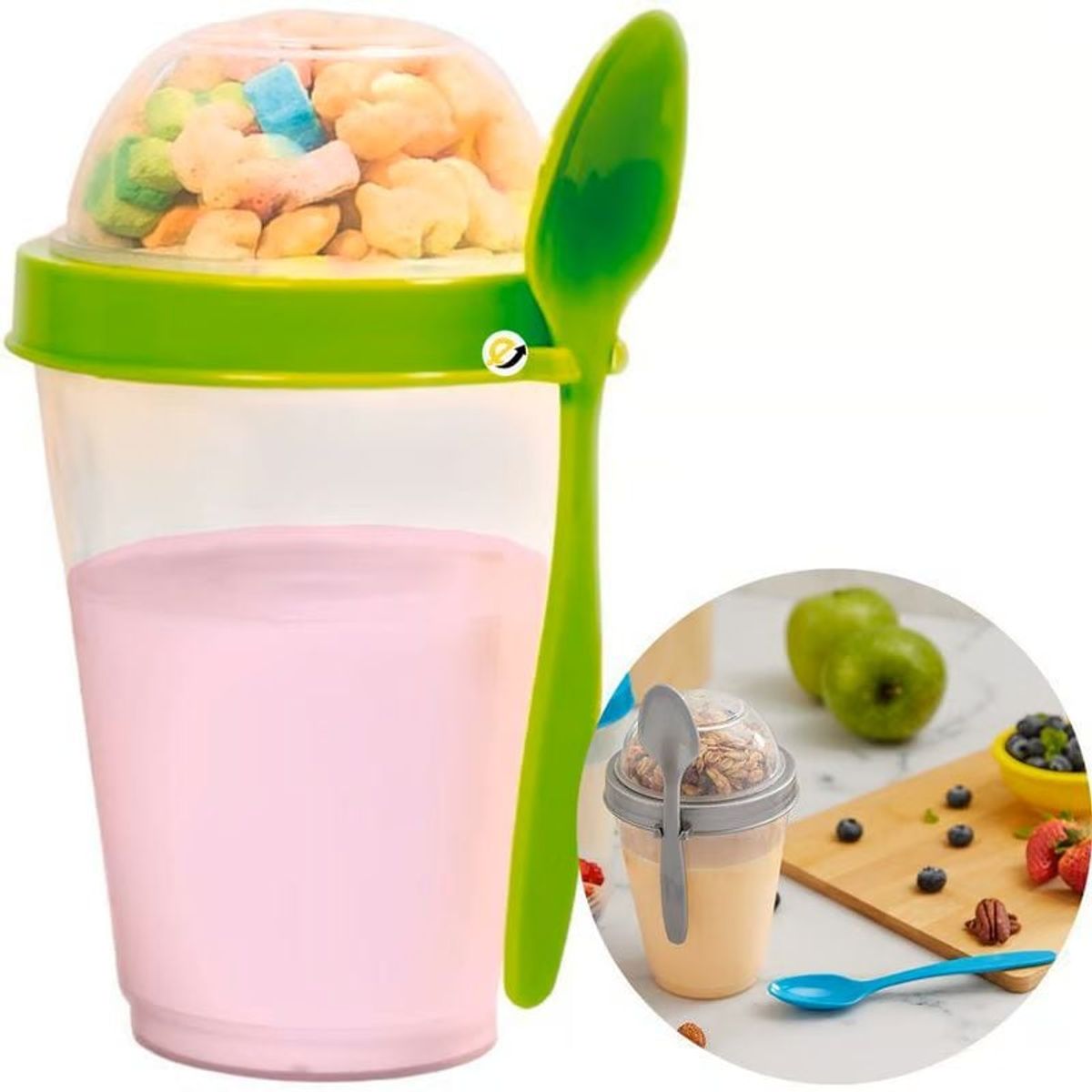GENERICO - CONTENEDOR YOGURT-CEREAL O ENSALADAS