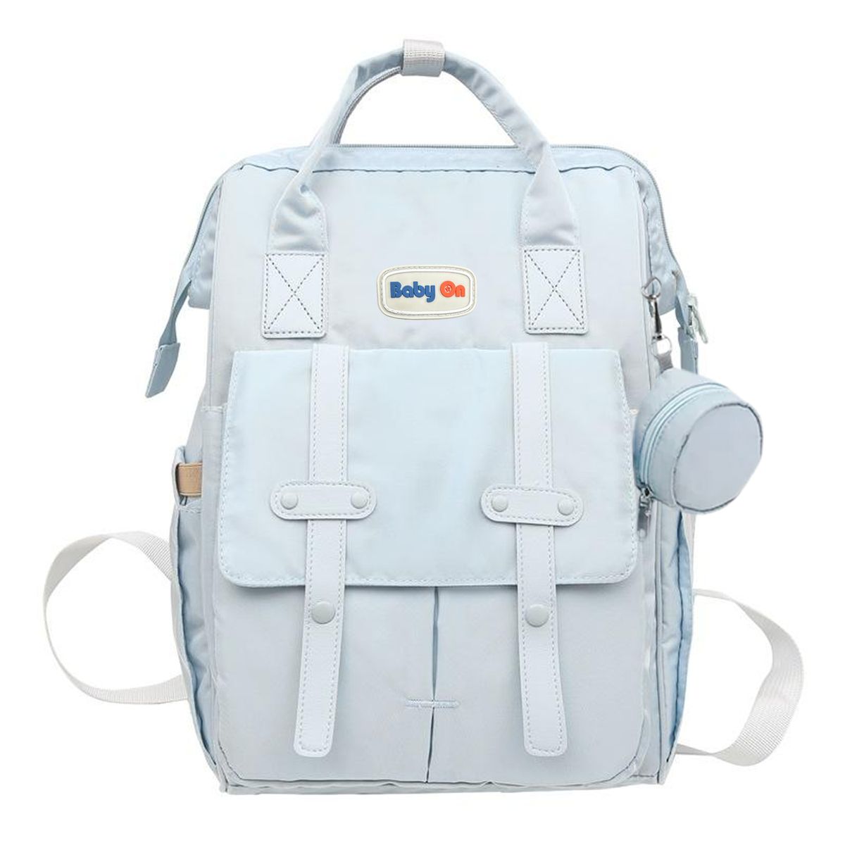 BABY ON - Pañalera Para Bebé Con Cambiador Multiusos Baby On Azul