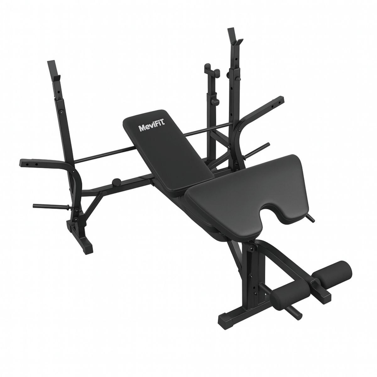 MOVIFIT - Banco Multiposición Soporte para Barra, Discos  y Predicador