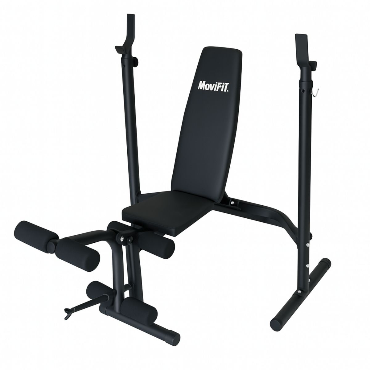 MOVIFIT - Banco Multiposición Soporte para Barra, Discos  y Predicador