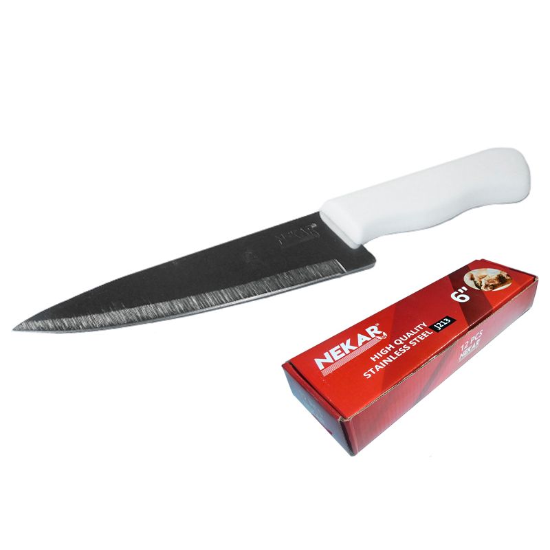 RAMITECH - Set 2 Cuchillos 6'' Acero Inoxidable Torenyx
