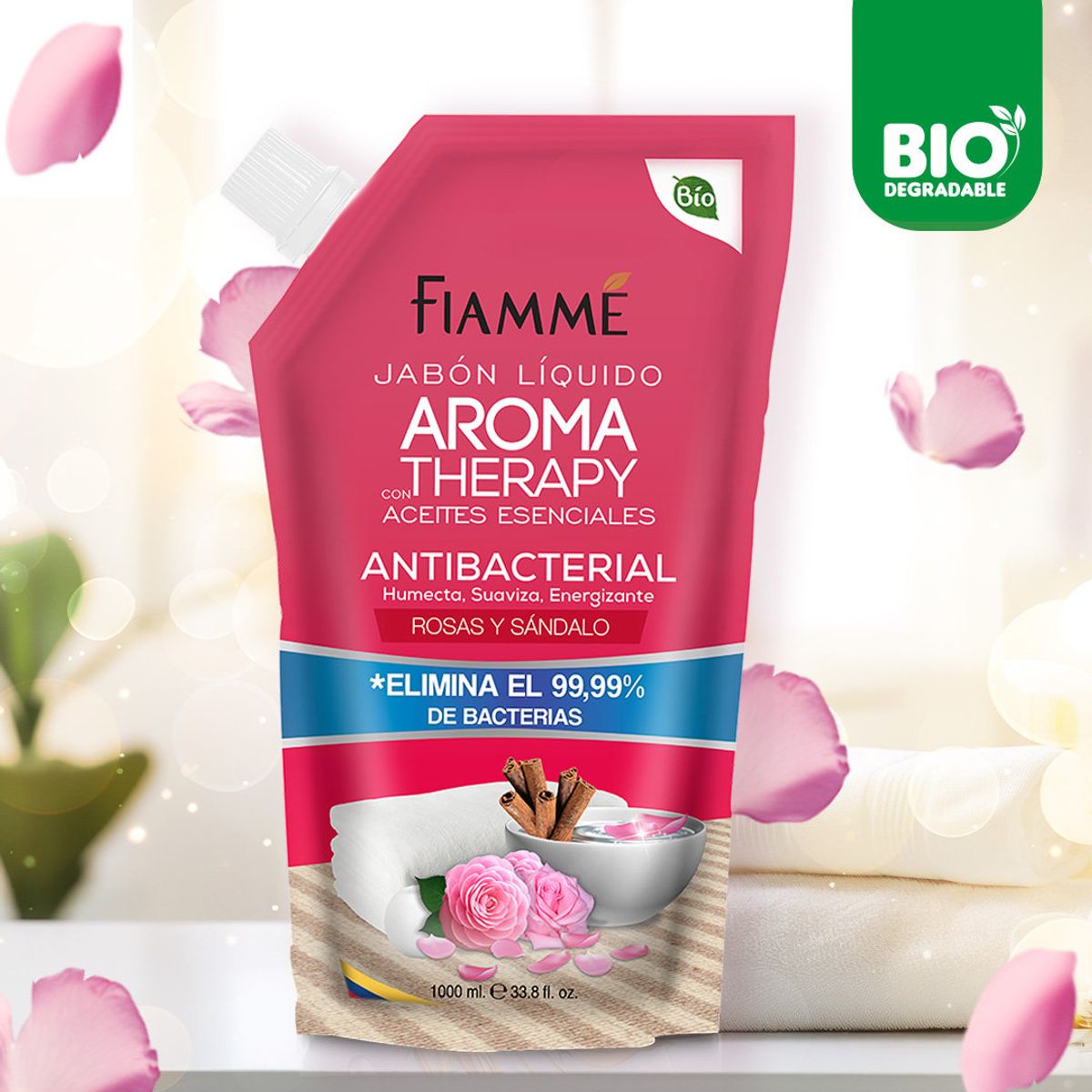 FULL FRESH - JABON ANTIBACTERIAN AR-THER ROSASSANDAL x1000