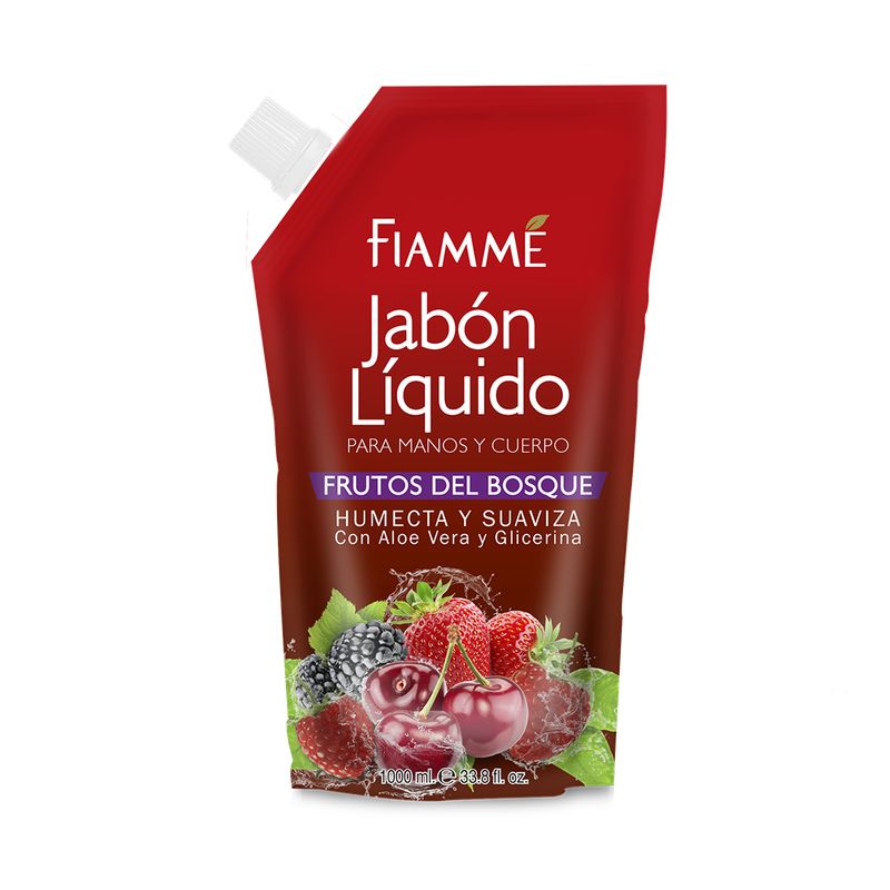 FULL FRESH - JABÓN HUMENTANTE FIAMME FRUTOS DEL BOSQUE DPK x1000ML
