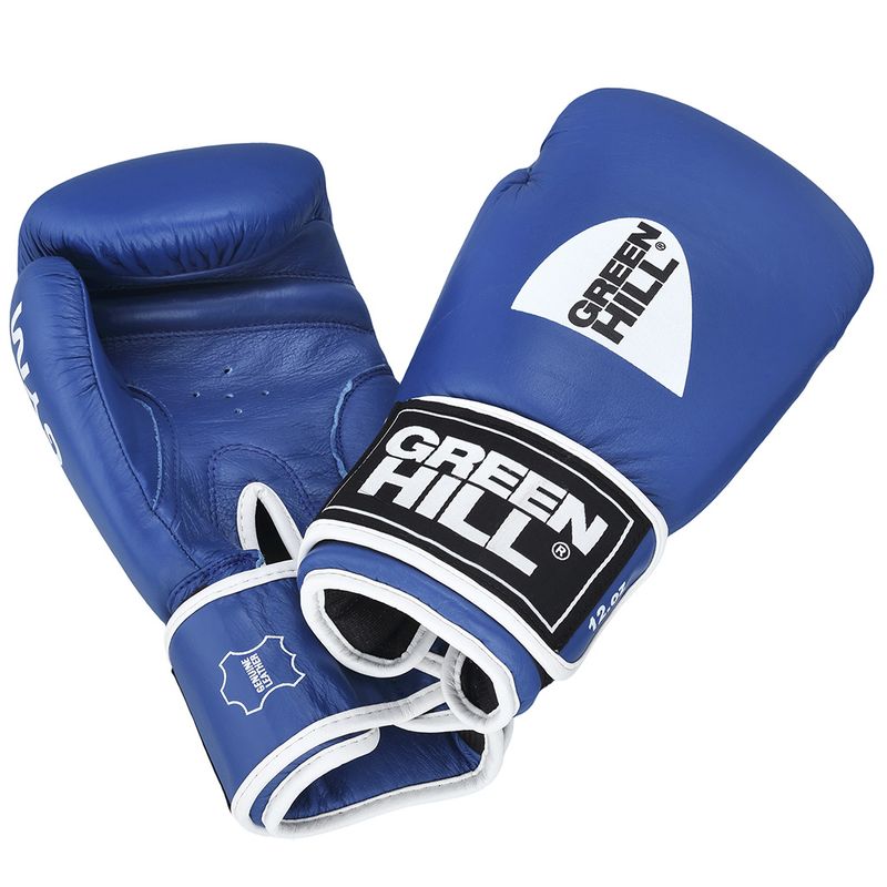 GREENHILL - GUANTES DE BOXEO REF. GYM COLOR AZUL 14 OZ
