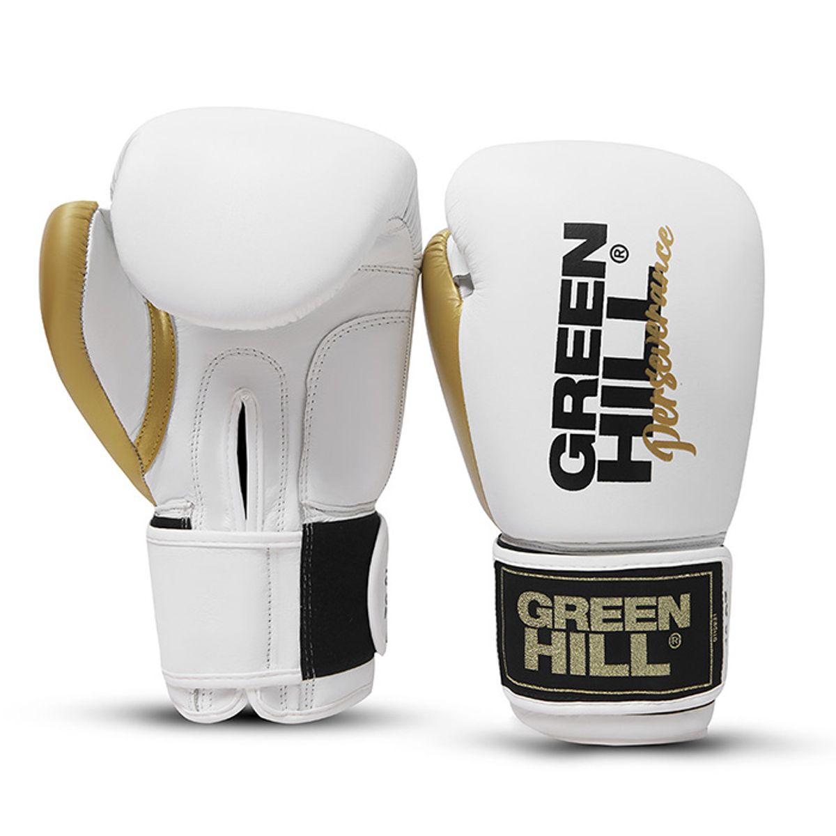 GREENHILL - GUANTES DE BOXEO REF. VICTORY COLOR BLANCO/DORADO 16 0Z
