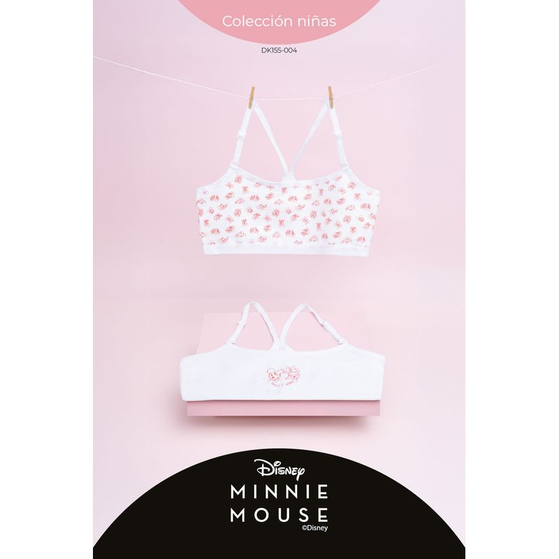 LILI PINK - Top para niña coleccion paquete x2 disney en algodón