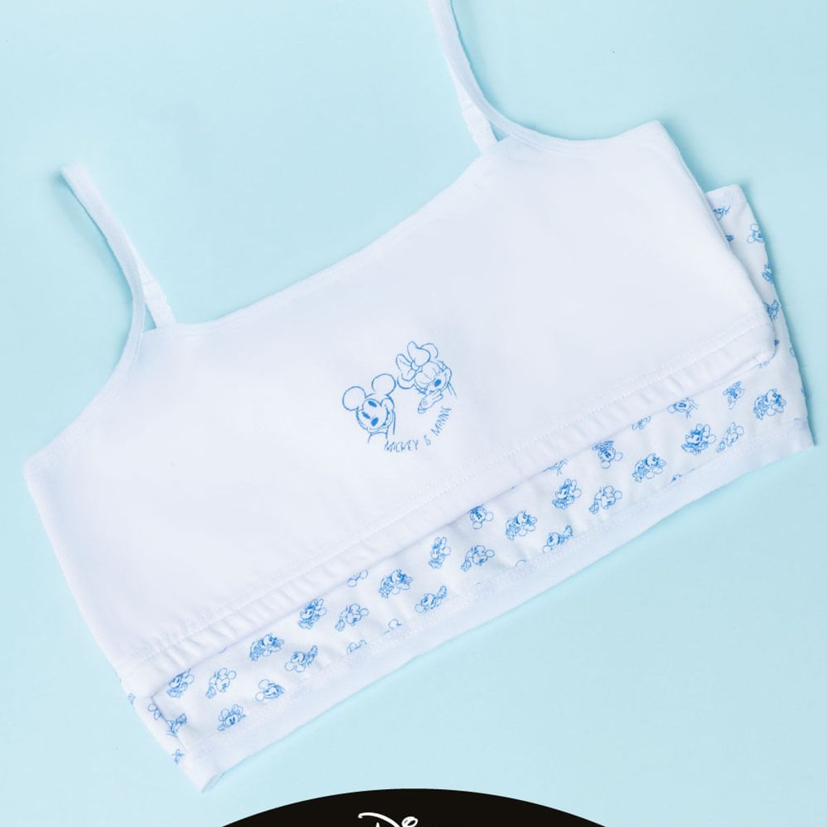 LILI PINK - Top para niña coleccion Minnie en algodón paquete x2