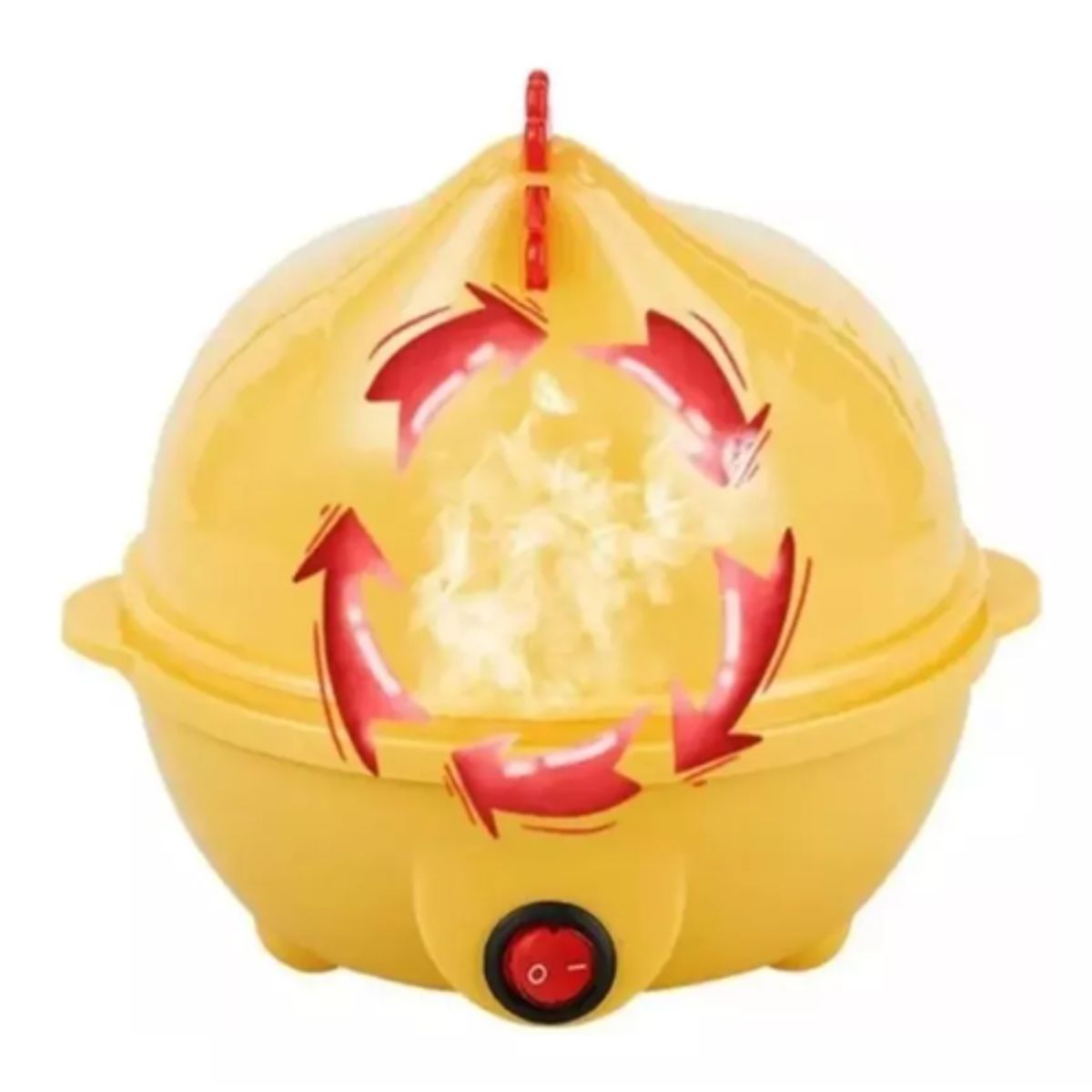AFM - Vaporera Eléctrica Egg Poacher Hervidor De Huevos 7 Huevos