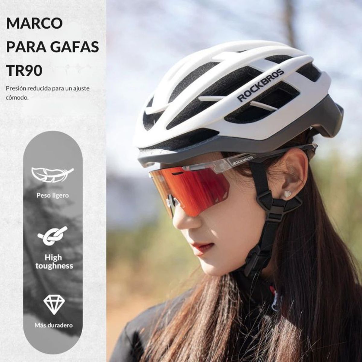 ROCKBROS - Gafas Fotocromáticas + Polarizadas UV400 Rockbros Ciclismo