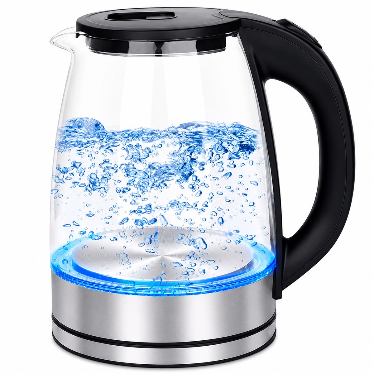 ONE PIXEL - Hervidor Electrico De Agua En Vidrio Luz Led