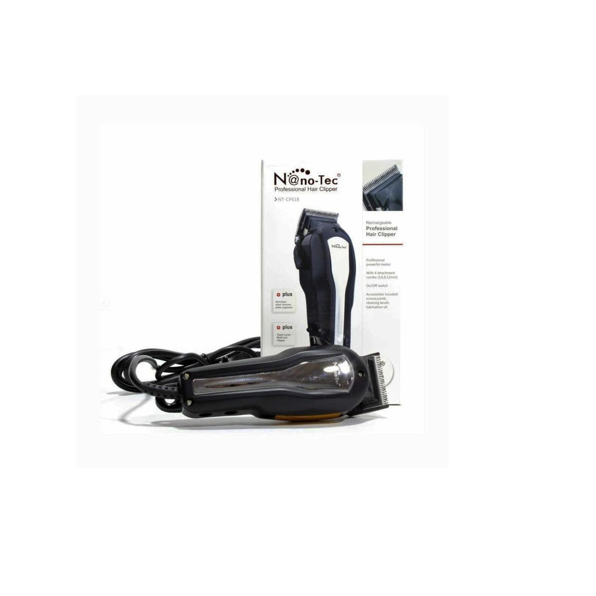 NANOTEC - Maquina Peluquera De Cable Nanotec Nt-632